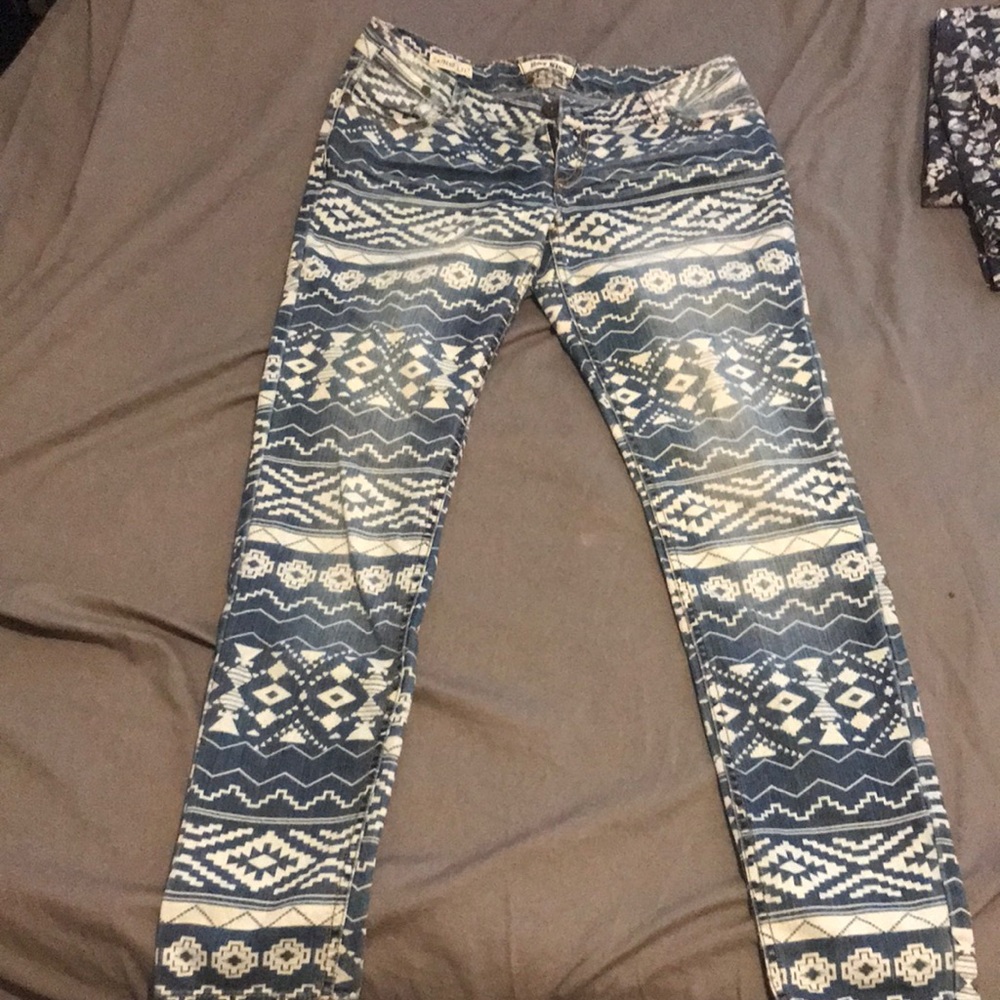 Aztec jeans